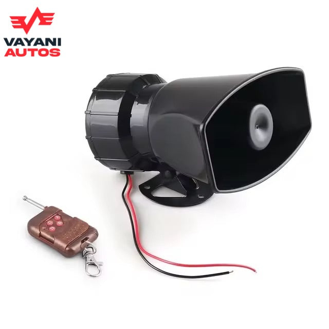 100W Wireless Police Siren for Cars & Bikes (Original & Waterproof)