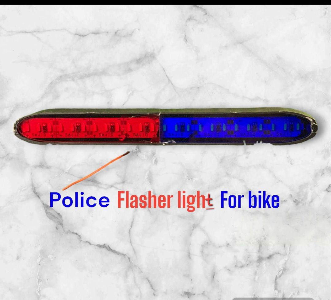 Police Light For CD70 & CG125 Bikes (Original & Waterproof)