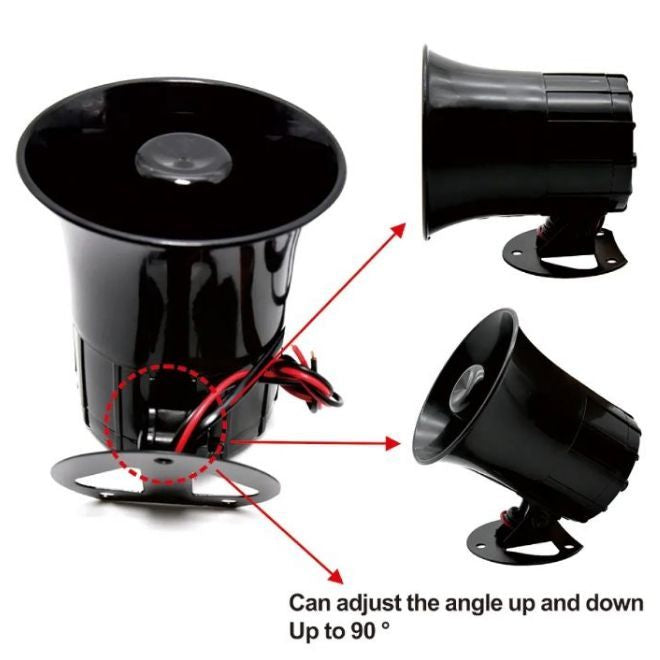 Police Siren For Cars & Bike (Original & Waterproof)