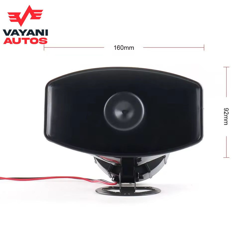 100W Wireless Police Siren for Cars & Bikes (Original & Waterproof)