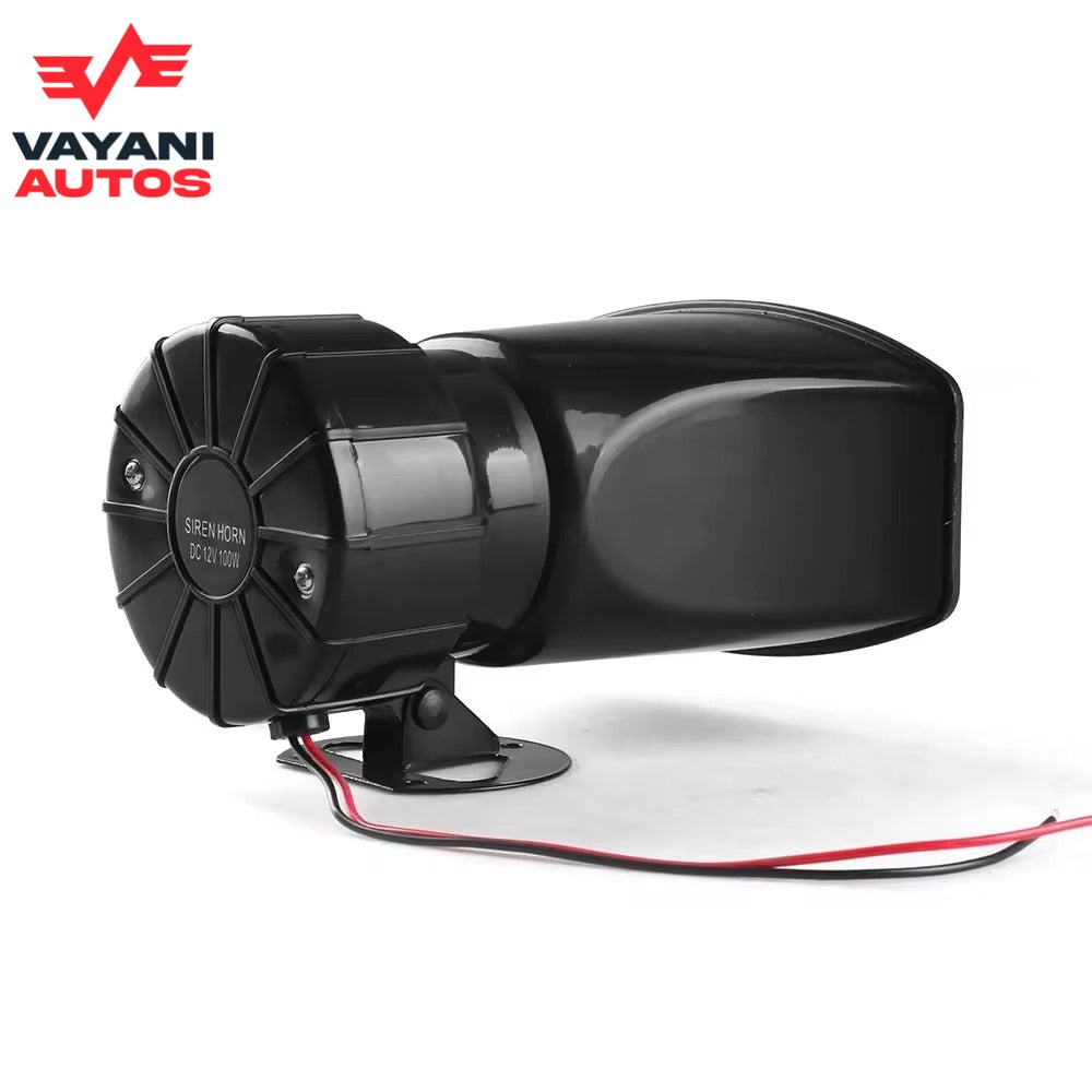 100W Wireless Police Siren for Cars & Bikes (Original & Waterproof)