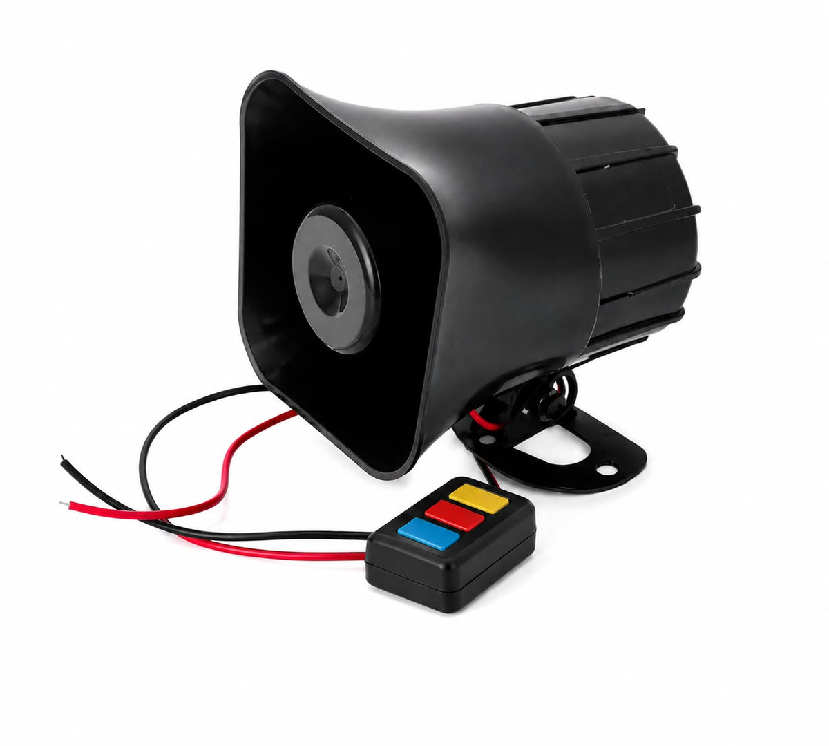 30W Police Siren Horn For Bike - | (3 Tone, Waterproof, Imported )