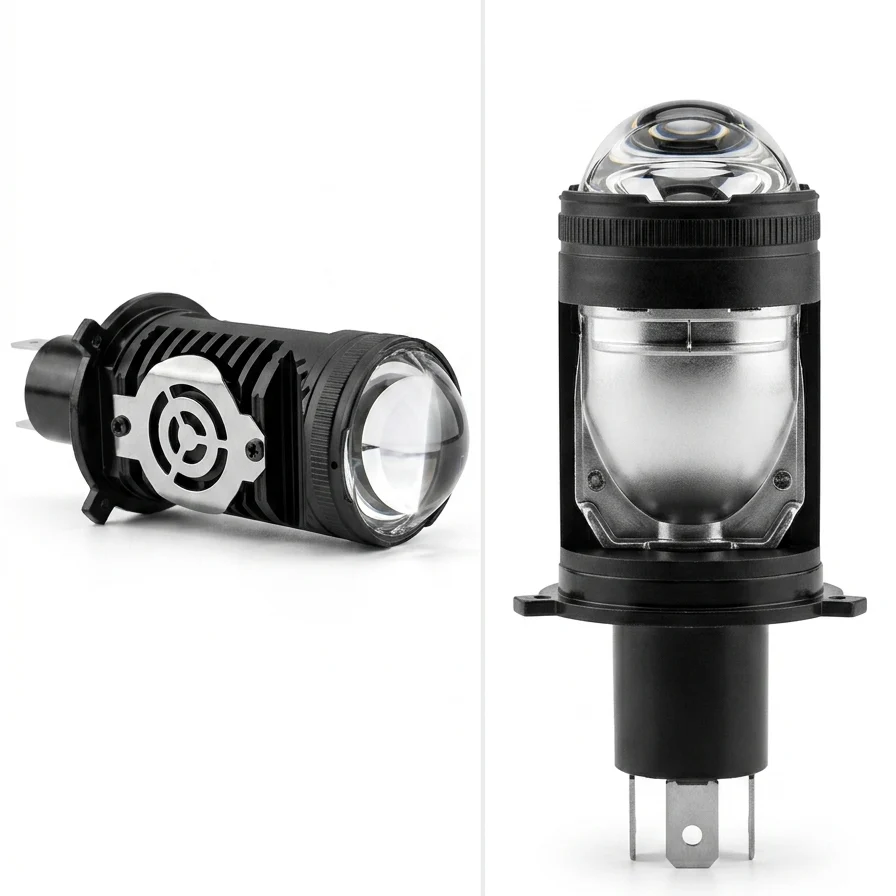 H4 LED Projector Headlight Bulb