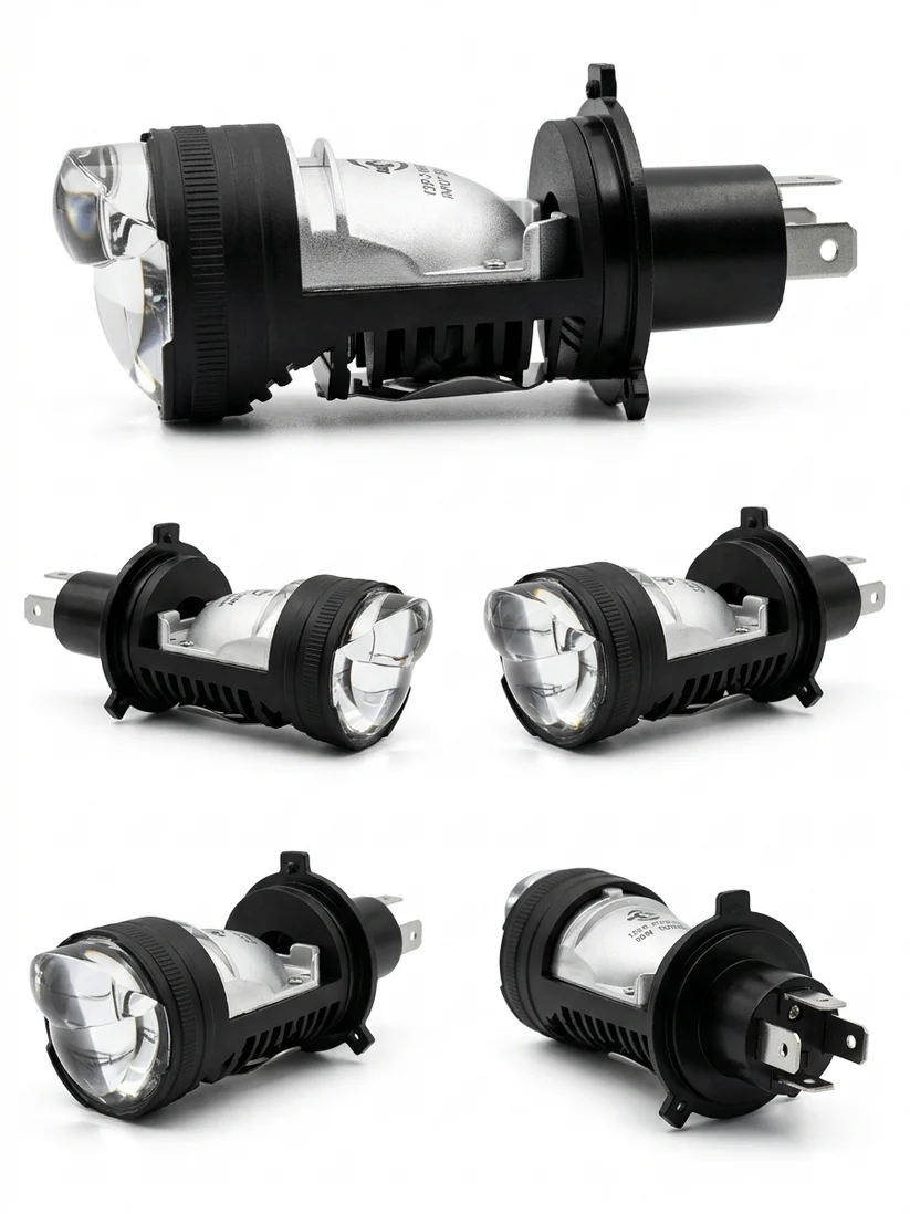 H4 LED Projector Headlight Bulb